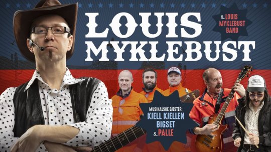 LOUIS & LOUIS MYKLEBUST BAND ved OLD RIVER SALOON i ETNE